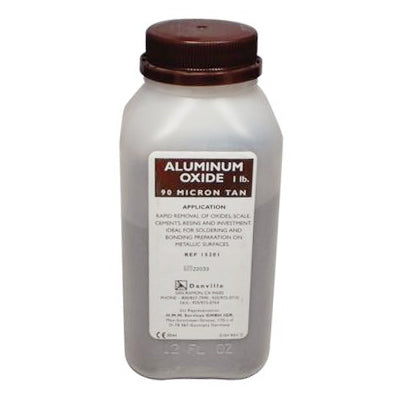 Danville Aluminum Oxide 90 Micron - 1 Lb Medical-Grade Alpha Alumina for Microetcher Danville Aluminum Oxide 90 Micron - 1 Lb Medical-Grade Alpha Alumina for Microetcher